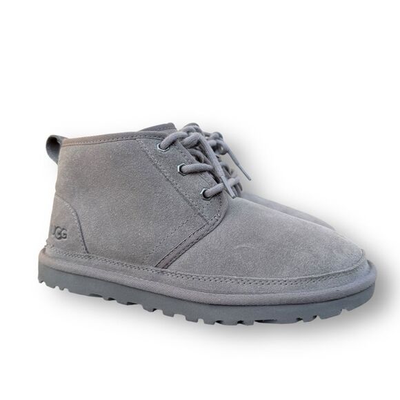 UGG Neumel Chukka Boot Grey EU 39 Men’s 6 fits Women’s 8 - Picture 1 of 15